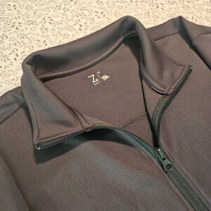 Z by Zella Athletic Women's Jacket Grey Lightweight Pockets Soft Size M